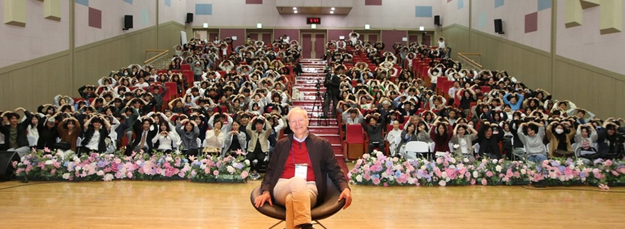 ▲ 피터 싱어 교수 초청 강연 현장.ⓒ동국대