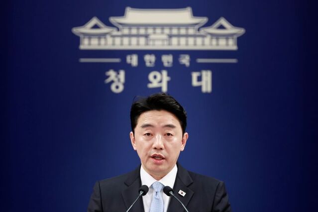 ▲ 강훈식 대통령 비서실장이 24일 청와대 춘추관에서 브리핑하고 있다. ⓒ뉴시스