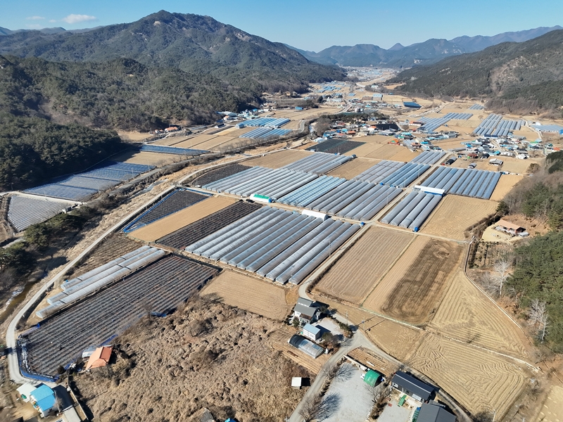 ▲ 충북 괴산군 송면지구. ⓒ충북도