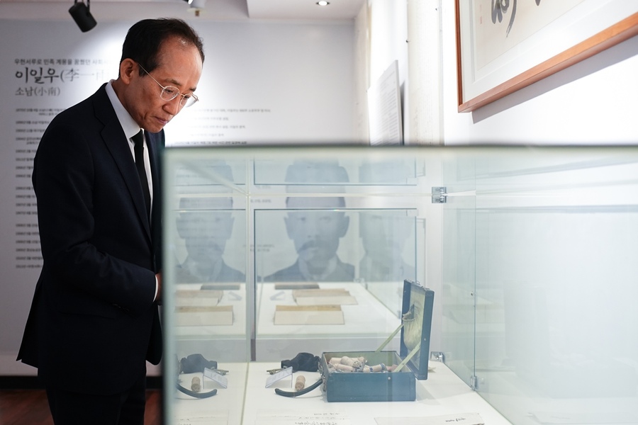 ▲ 추경호 국회의원은 24일 지역 출신 항일 문인 이상화와 현진건의 83주기 합동 추념식에 참석했다.ⓒ추경호 국회의원실