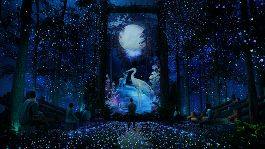 ▲ 하슬라강릉 이머시브 아트쇼. ⓒ강릉시