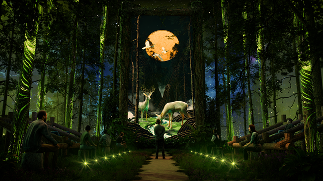 ▲ 하슬라강릉 이머시브 아트쇼. ⓒ강릉시