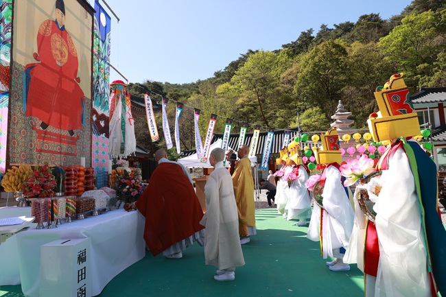 ▲ 영산대제 장면. ⓒ영월군