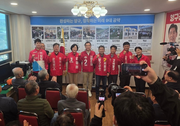 ▲ 김진태 강원특별자치도지사 후보가 철원에서 시작해 영월까지 이어지는 일정 속에서 환경과 관광을 아우르는 정책 구상을 연이어 내놓았다. ⓒ김진태 후보 캠프