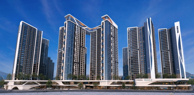 ▲ 포레나푸르지오 보라매 투시도. ⓒ한화 건설부문