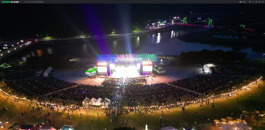 ▲ 2025년 장성 황룡강 봄축제 현장ⓒ장성군 제공