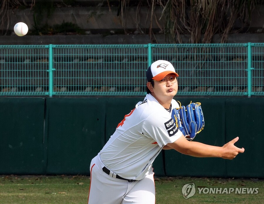▲ 부진을 이어간 한화 김서현이 1군에서 빠졌다.ⓒ연합뉴스 제공