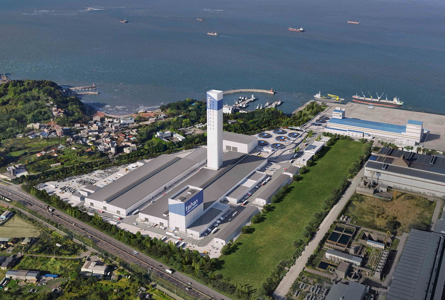 ▲ 당진 해저케이블 1·2 공장 전경 조감도 모습. ⓒ대한전선