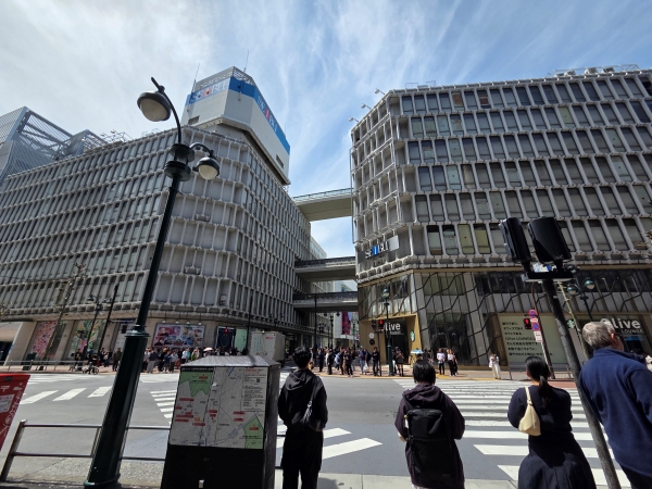 ▲ 17일 도쿄 소재 세이부백화점 시부야점 전경ⓒ최신혜 기자