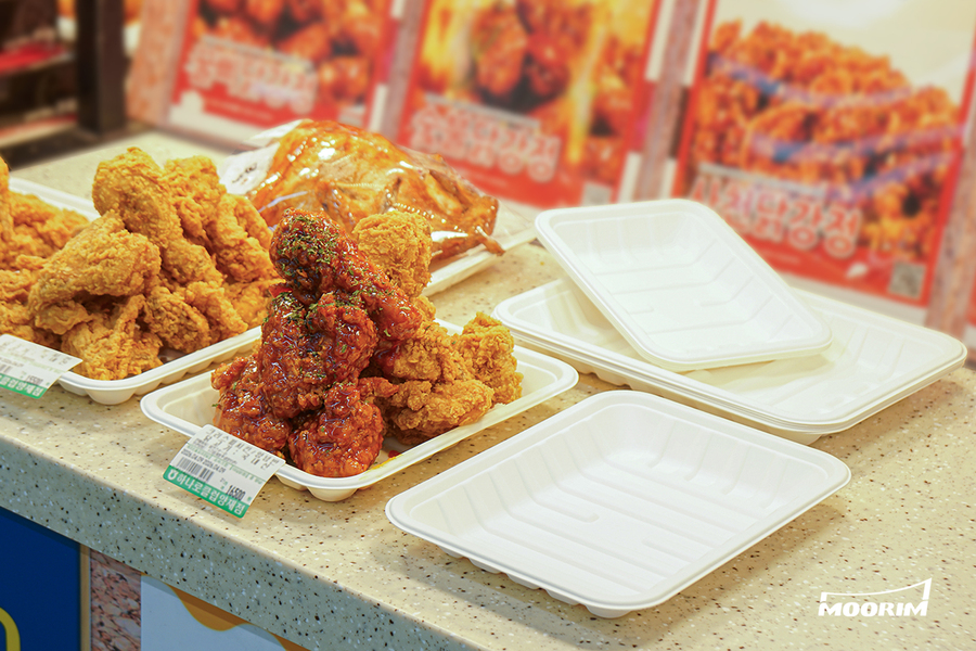 ▲ 무림P&P의 펄프몰드가 나프타 쇼크 속 플라스틱 대체재로 부상하고 있다. ⓒ무림P&P