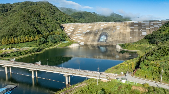▲ 평화의 댐. ⓒ화천군