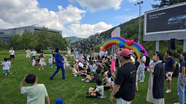 ▲ 키즈 원더랜드 운영 모습. ⓒ강원랜드