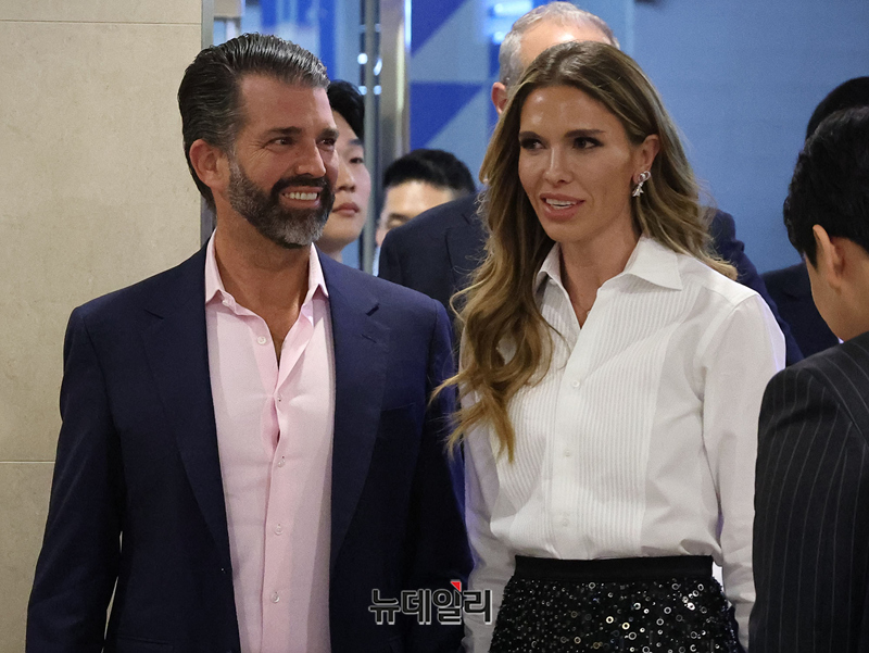 [포토] 트럼프 주니어, 정용진 회장 부인 콘서트 참석