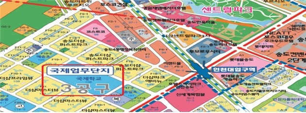▲ 송도국제학교 대상지 위치도 ⓒ인천경제자유구역청 제공