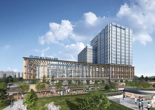 ▲ 송도 세브란스병원 조감도 ⓒ인천경제청 제공