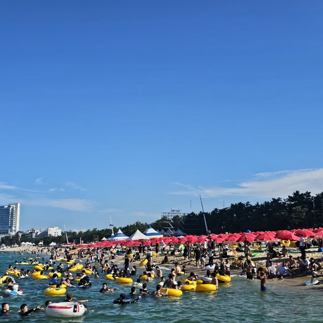 ▲ 경포해수욕장 모습. ⓒ강릉시