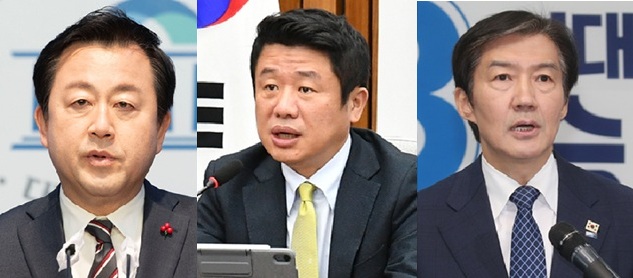 ▲ (왼쪽부터) 경기 평택을 재선거에 출마한 김용남 더불어민주당·유의동 국민의힘·조국 조국혁신당 후보. ⓒ뉴데일리DB