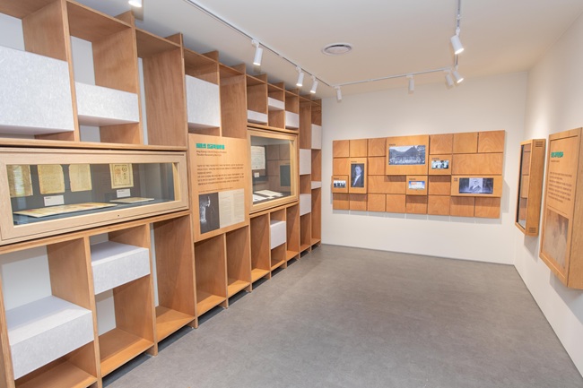 ▲ 이승만 기념관 내부 모습. ⓒ고성군