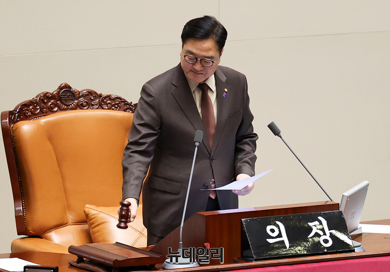 ▲ 우원식 국회의장. ⓒ서성진 기자