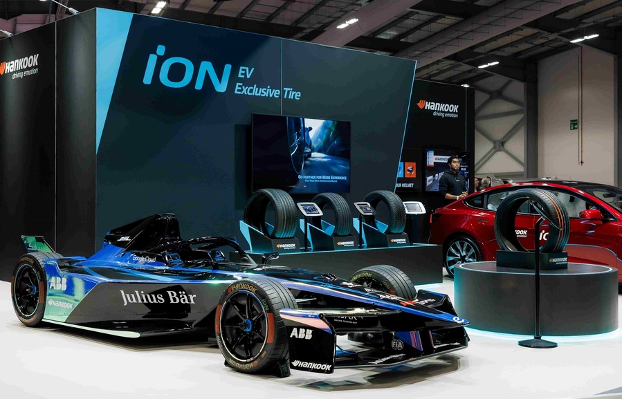 ▲ 에브리씽 일렉트릭 UK 2025 전시장의 모습.ⓒ한국타이어
