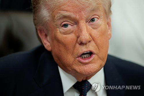 ▲ 트럼프 대통령ⓒ로이터 연합