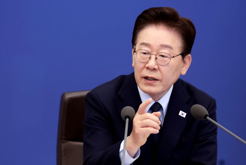 ▲ 이재명 대통령이 6일 청와대에서 열린 국무회의에서 발언하고 있다. ⓒ뉴시스