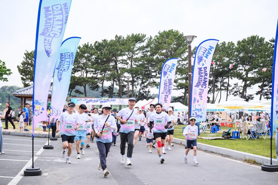 ▲ 남해군은 지난 2일 회룡농촌체험휴양마을 주관으로 열린 ‘제3회 남해 다랑논 마라톤 대회’가 성황리에 마무리됐다.ⓒ남해군