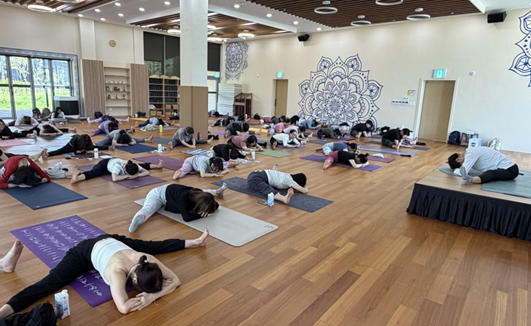 ▲ 에너지요가 워크숍 현장.ⓒ원디대