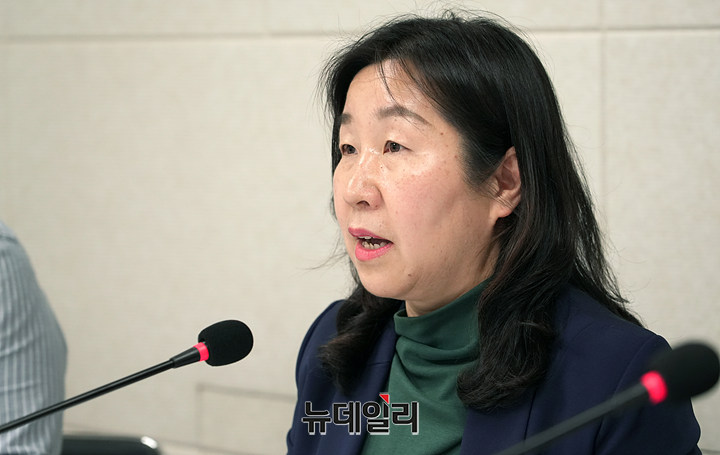 ▲ 신민향 학생학부모교사인권보호연대 대표. ⓒ이기륭 기자
