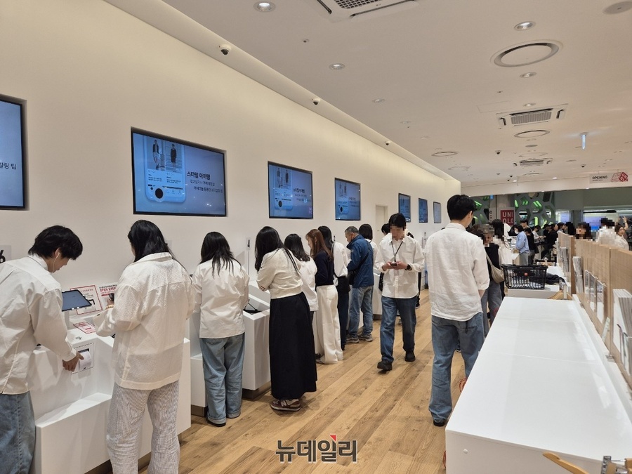 ▲ 셀프 계산대 역시 확대해 편의성을 강화했다.ⓒ조현우 기자