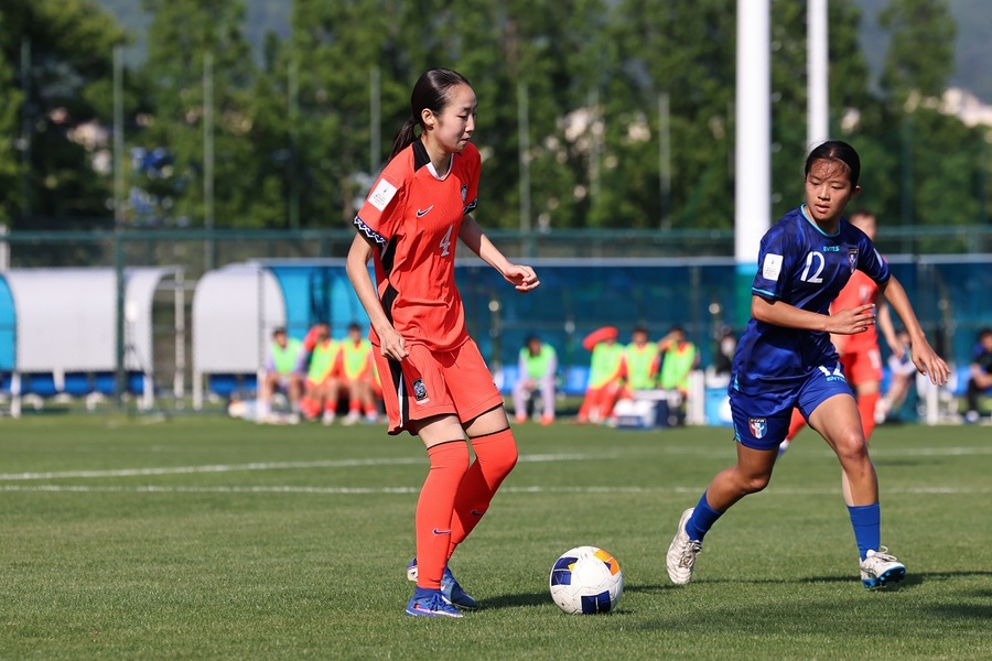 ▲ 한국 여자 U-17 대표팀이 아시안컵 조별리그 최종전서 북한에 완패를 당했다.ⓒ대한축구협회 제공