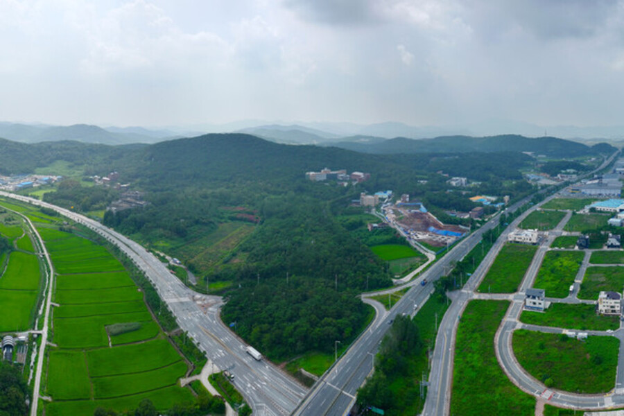▲ ⓒ광주 자원회수시설 최적 입지로 선정된 광주 광산구 삼거동 전경