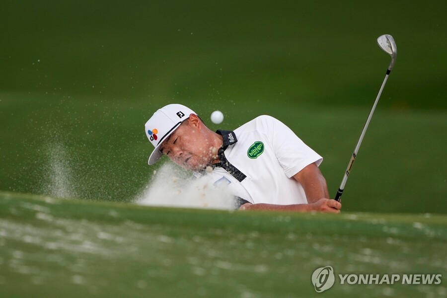 ▲ 임성재가 PGA 투어 트루이스트 챔피언십 3라운드에서 선두 자리를 뺏겼다.ⓒ연합뉴스 제공