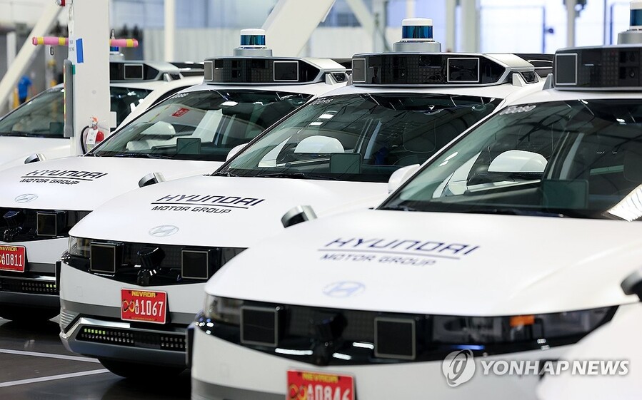 ▲ 현대차 아이오닉5 로보택시 ⓒ연합뉴스