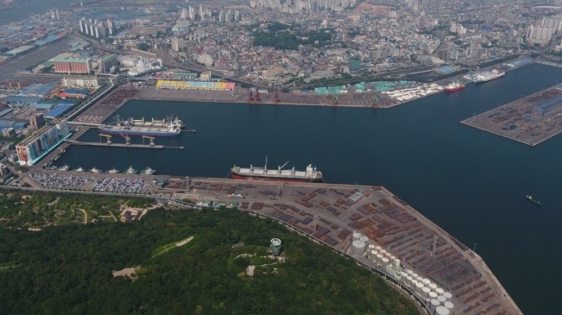 ▲ 인천항 내항 1·8부두 전경 ⓒ 인천항만공사 제공