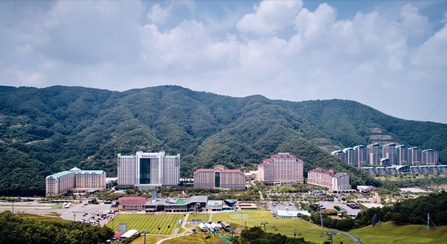 ▲ 비발디파크 전경ⓒ소노호텔앤리조트