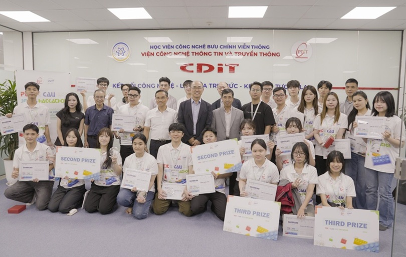 ▲ CAU-PTIT Joint Hackathon 참가자 단체사진.ⓒ중앙대