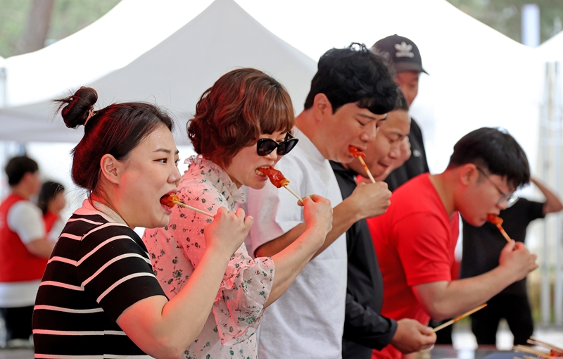 ▲ 2025년 충북 괴산군 빨간맛 페스티벌 현장. ⓒ괴산군