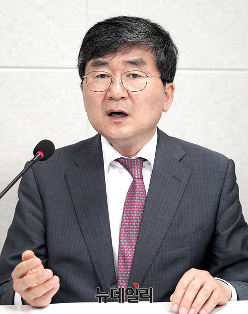 ▲ 오정환 공정언론국민연대(공언련) 공동대표. ⓒ이기륭 기자