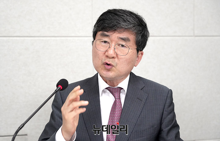 ▲ 오정환 공정언론국민연대(공언련) 공동대표. ⓒ이기륭 기자