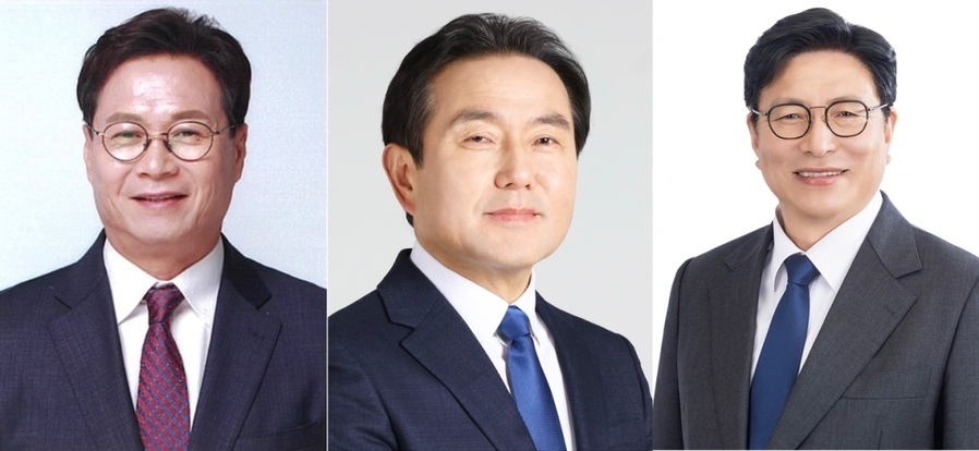 ▲ 인천시교육감 후보. (왼쪽부터) 이대형· 임병구· 도성훈 ⓒ인천시선관위 제공