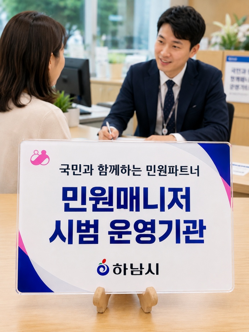 ▲ 하남시가 복합민원의 신속한 처리를 위해 ‘민원 매니저’ 제도를 운영한다 ⓒ하남시 제공