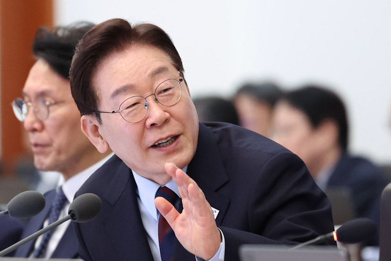 ▲ 이재명 대통령이 26일 청와대에서 열린 국무회의에서 발언하고 있다. ⓒ뉴시스
