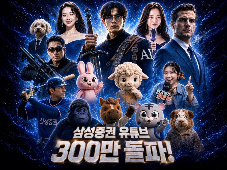 ▲ 삼성증권 유튜브 구독자 300만 돌파ⓒ삼성증권