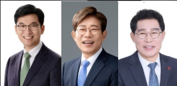 ▲ 충북교육감 후보들(좌로부터 윤건영, 김성근, 김진균 후보)ⓒ각 후보캠프 제공