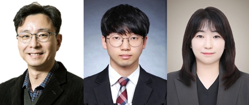▲ 왼쪽부터 성균관대학교 박재형 교수(교신저자), 김찬호 박사, 한국생명공학연구원 고혜원 박사(이상 공동 제1저자).ⓒ성균관대
