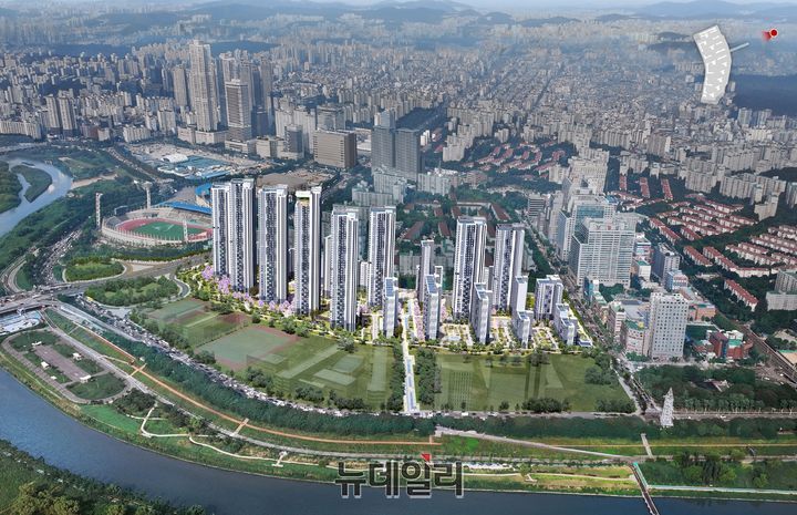 ▲ 목동6단지 아파트 재건축사업 조감도 ⓒ서울시