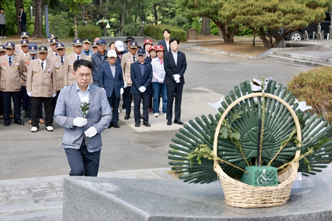 [포토뉴스] 횡성군, 제4회 해외 파병용사의 날 기념식 개최