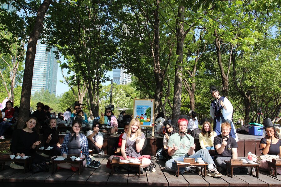 ▲ 삼표그룹이 서울시와 손잡고 외국인 관광객을 대상으로 한 한국 정원 문화 알리기에 나섰다.ⓒ삼표그룹