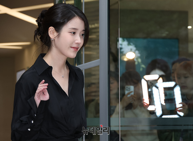 ▲ 가수 겸 배우 아이유. ⓒ정상윤 기자